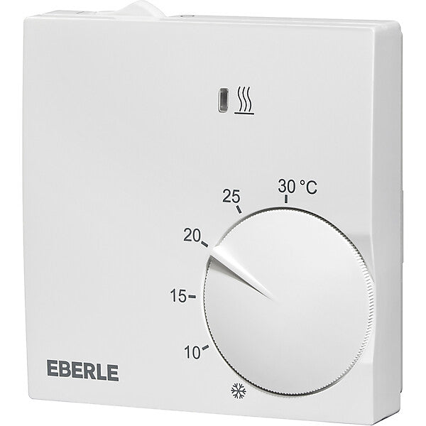 Eberle Controls Raumtemperaturregler AP polarweiss RTR-S 6202-1
